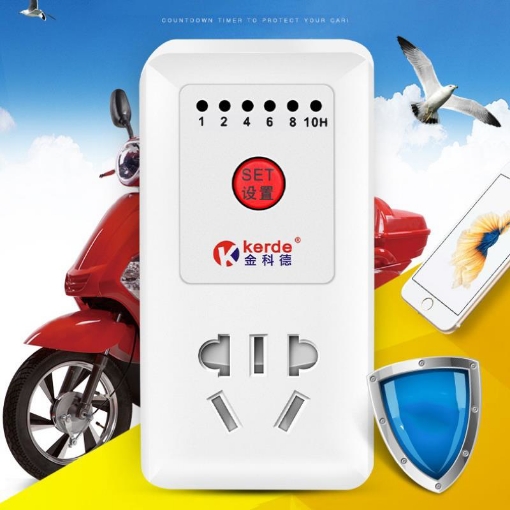 图片 Ổ cắm điện hẹn giờ đếm ngược Kerde TW-935, 1-10 tiếng, Công tắc hẹn giờ điện tử, Count down timer