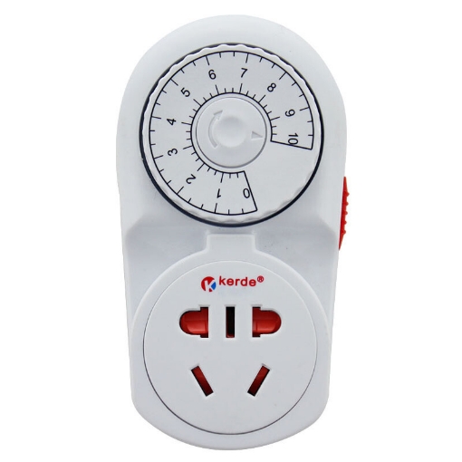 图片 Ổ cắm điện hẹn giờ đếm ngược Kerde TW-263, 20-600 phút, Công tắc hẹn giờ cơ, Count down timer