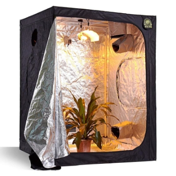 Ảnh của Lều trồng cây trong nhà 60*60*140 cm, Nhà trồng nấm, Vải 600D phản quang, Grow tent