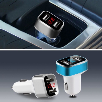 Ảnh của Tẩu chuyển USB AUZ-2P, Sạc điện thoại thông minh trên ô tô, Đầu chuyển Tẩu sạc sang USB xe hơi