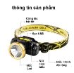 รูปภาพของ Đèn pin đội đầu cảm biến thông minh mắt Led siêu sáng (pin li-ion + sạc)