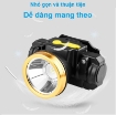 รูปภาพของ Đèn pin đội đầu cảm biến thông minh mắt Led siêu sáng (pin li-ion + sạc)