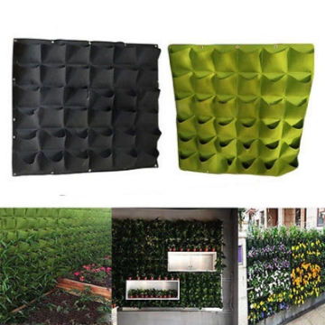 Ảnh của Túi trồng cây treo tường 36 lỗ, Túi làm vườn tường trang trí, Túi trồng hoa, rau, cây cảnh