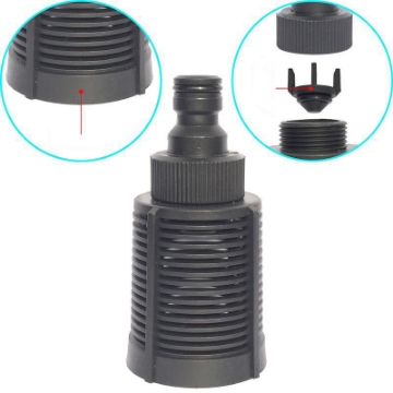 Ảnh của Lọc thô đầu ống hút nước LOC-50 mm, Lọc lắp đầu nối nhanh, ren ngoài 27, Lọc đầu hút chất lỏng