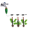 Gambar Bộ Kit 16 Que cắm 8 tia phun sương đầy đủ dây, phụ kiện TX-DIY-02, Bộ Béc tưới rau hoa tự lắp DIY