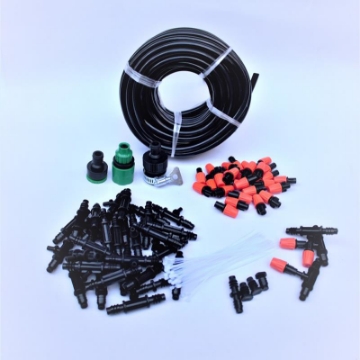 Ảnh của Bộ Kit 32 Đầu béc phun sương 10lit đầy đủ dây, phụ kiện TX-DIY-04, Bộ tưới phun sương làm mát, tưới hoa lan DIY