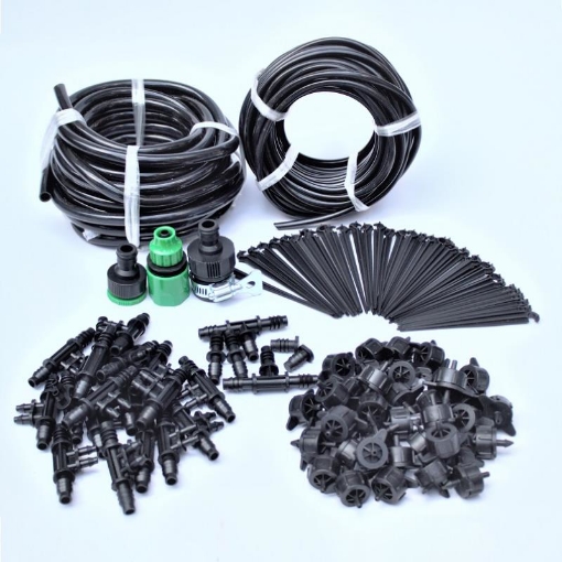 รูปภาพของ Kit 36 Đầu béc nhỏ giọt 8lit đầy đủ dây, phụ kiện TX-DIY-06, Tưới nhỏ giọt tự lắp trồng cây, rau, hoa DIY