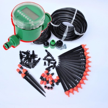 Ảnh của Kit 16 Que cắm 8 tia phun sương + Van nước hẹn giờ FUJIN, phụ kiện TX-DIY-025, Bộ tưới rau hoa tự lắp DIY
