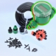 Ảnh của Bộ Kit 16 Đầu phun sương 10lit đầy đủ + Van nước hẹn giờ FUJIN TX-DIY-045, Bộ tưới vườn, hoa lan, rau tự lắp DIY