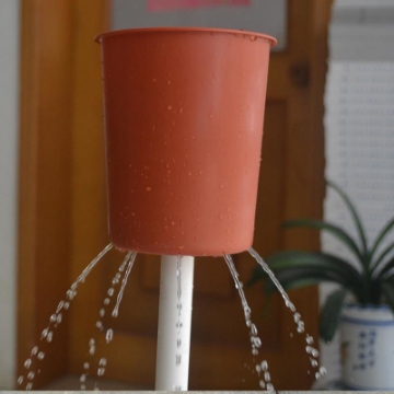 Ảnh của Phễu trồng khí canh D110 11 cm, Phễu tạo mưa cho thủy canh trụ đứng, Phễu nước khí canh