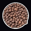 Gambar Hạt đất nung, Sỏi nhẹ, Đất sét nung  1 kg, Viên đất sét nung trồng lan, Sỏi nhẹ trồng cây
