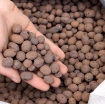 Gambar Sỏi nhẹ, Hạt đất sét nung nguyên bao, Viên sỏi hạt nhỏ 5-10 mm, Expanded clay pebbles