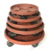 Ảnh của Giá để chậu hoa bằng nhựa TDN-40 cm, Kệ để chậu cây cảnh 4 bánh, Đế chậu cây có bánh xe lăn
