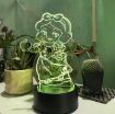 รูปภาพของ Đèn ngủ, đèn trang trí Led 3D, Đèn ngủ 7 màu mini