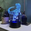 รูปภาพของ Đèn ngủ, đèn trang trí Led 3D, Đèn ngủ 7 màu mini