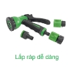 Ảnh của Bộ vòi xịt nước tưới cây đa năng BTN-15A7, Vòi phun 7 chế độ kèm 15m dây tưới chịu áp