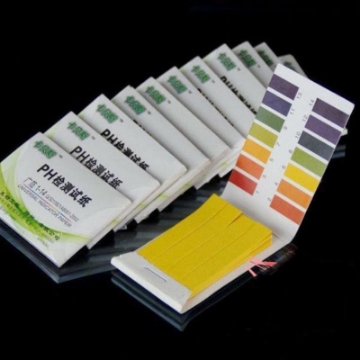 Ảnh của Quỳ tím kiểm tra độ PH Hộp 20 gói, Giấy chỉ thị màu đo độ PH, Đo nông độ Axit, đo kiềm