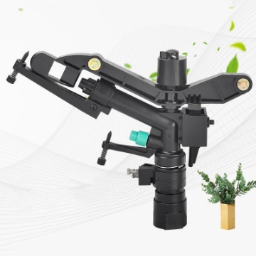 Ảnh của Đầu bec tưới cánh đập xoay 360° MS-9816, Súng phun nước tưới cây 1" ren 32, Sprinkler Big Gun