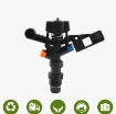 Ảnh của Đầu bec tưới cánh đập xoay 360° MS-5022A, Súng phun tưới cây 1/2" ren 21, Sprinkler Gun