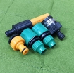 Gambar Bộ phụ kiện tưới cây, Rửa xe 5 món V8N-5080, Bộ vòi tưới cây nhựa thằng, Dùng cho dây 8-11 mm