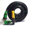 Gambar Bộ phụ kiện tưới cây, Rửa xe 5 món V8N-5080, Bộ vòi tưới cây nhựa thằng, Dùng cho dây 8-11 mm