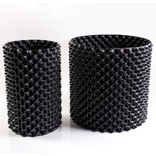 รูปภาพของ Bầu ươm cây công trình BLV-30, Chậu trồng cây có lỗ thoáng khí cao 30 cm dày 0.7 mm