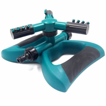 Ảnh của Đầu tưới 3 cánh xoay 360° T3C-CB, Vòi tưới 3 cánh 360 độ Chân đế hình cánh bướm lắp nối nhanh 16