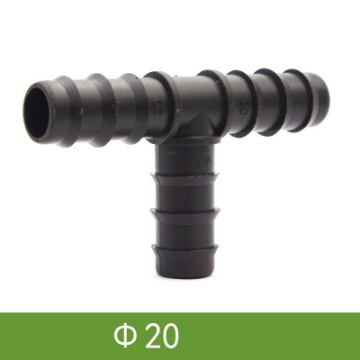 Ảnh của Tê chia cho ống Φ20 mm TE20, T chia 3 cho ống PE, LDPE, HDPE, PVC D20