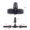 รูปภาพของ Tê chia cho ống Φ811 912 mm TE812 Có đai siết, T chia 3 cho ống PE, LDPE, HDPE, PVC 8/11 9/12