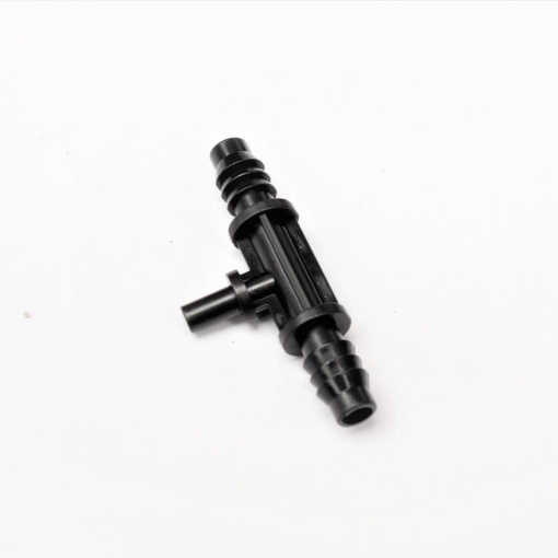 图片 Tê chia cho ống Φ811 912 mm ra trơn 6 mm TE812.6A, T chia 3 cho ống PE, LDPE, HDPE, PVC 8/11 9/12 ra trơn 6