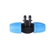 Ảnh của Tê chia cho ống Φ811 912 mm ra 2 đầu 4/7 TE812.2.47 Có đai siết, T chia 4 cho ống PE, LDPE, HDPE, PVC 8/11 9/12 ra 4/7