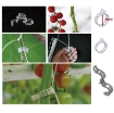 Ảnh của Kẹp nhựa cố định dây leo KCC-25, Kẹp cà chua, Kẹp dưa lưới, dưa leo, Kẹp nho, Kẹp hoa