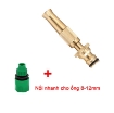 รูปภาพของ Vòi xịt nước tưới cây, rửa xe VOI-6.231,  Vòi đồng VOI-6  + Đầu nối nhanh 8-12 mm