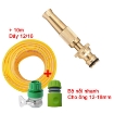 Ảnh của Bộ Vòi tưới cây, Rửa xe VOI-6.440, Vòi tưới Đồng Nối nhanh 3 món + Dây 12/16 mm