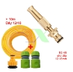 รูปภาพของ Bộ Vòi tưới cây, Rửa xe VOI-6.544, Vòi tưới Đồng Nối nhanh 4 món + Dây 12/16 mm