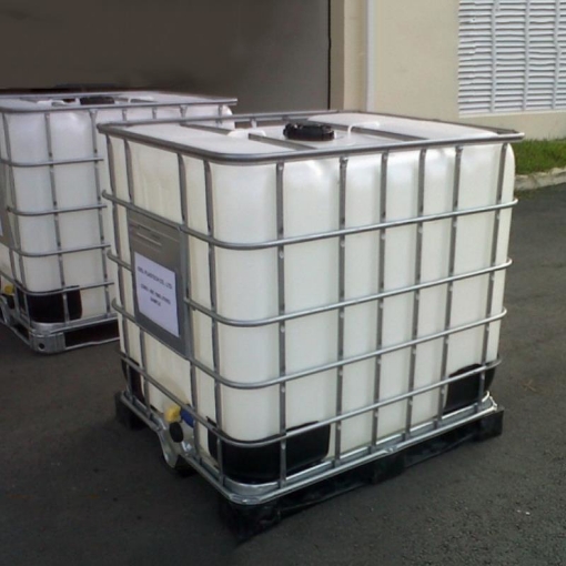 รูปภาพของ Thùng tank nhựa IBC 1000 lít,  Bồn nhựa IBC 1 m3 có khung thép