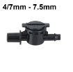 Ảnh của Van chặn áp TM-476  4/7, 6, 7.5 mm, Khóa chống giọt nước cho béc Phun sương,  tưới Xoay