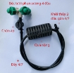 Ảnh của Béc tưới phun sương 4 đầu MT-3088C 32lit / h, Đầu phun sương Kèm phụ kiện, Tưới cây làm mát