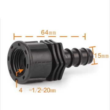 Ảnh của Khởi thủy TKR-1216T Ren trong 21 ra ống Φ16 mm, Khởi thủy cho dây PVC PE HDPE LDPE