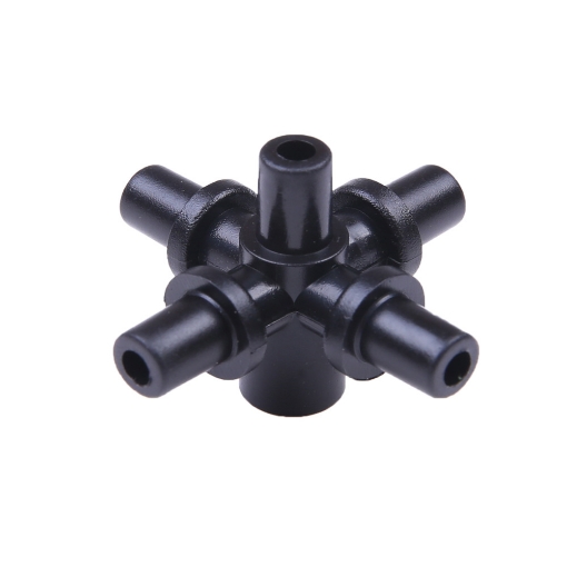 Ảnh của Đầu chia 5 trơn 6 mm ra 6 mm KT60.60, Khởi thủy chia 5 lắp béc tưới phun sương