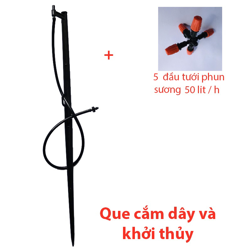 Que cắm 5 đầu, dây + khởi thủy 4/7 [+14.300đ]