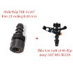Gambar Đầu bec tưới cánh đập xoay 360° MS-5022A, Sprinkler Gun Kèm chân đế