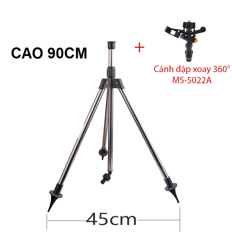 Đầu bec tưới cánh đập, kèm Tripod 3 chân [+100.000đ ]