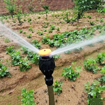 Ảnh của Đầu tưới xoay phun mưa TM-323, Béc bọ tưới xoay 360° Kèm chân đế