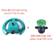 รูปภาพของ Đầu tưới xoay 360° phun mưa TM-127A, Tưới phun xòe Kèm chân đế