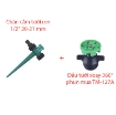 รูปภาพของ Đầu tưới xoay 360° phun mưa TM-127A, Tưới phun xòe Kèm chân đế