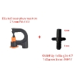Ảnh của Đầu tưới xoay phun mưa trơn 6 mm TM-203, Béc tưới xòe 360° Kèm phụ kiện nối