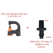 Ảnh của Đầu tưới xoay phun mưa trơn 6 mm TM-203, Béc tưới xòe 360° Kèm phụ kiện nối