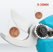 Ảnh của Kéo điện cắt tỉa cành cây SC-8603, Kìm điện tỉa cây 400w SUCA, Kéo điện pin Lithium, Cỡ 28mm