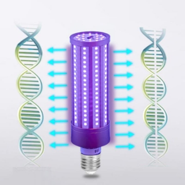 Ảnh của Đèn led sát khuẩn E27.65R, Điểu khiển từ xa, Đèn cực tím UV-A diệt khuẩn virut không khí 65W